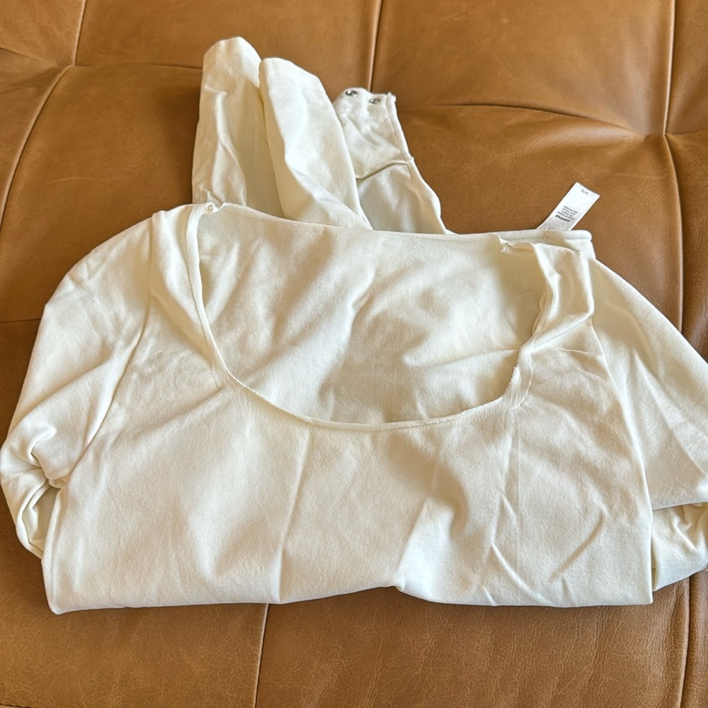 Ivory skims bodysuit worn 1x